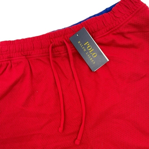 Polo Ralph Lauren Men's Size Medium red Volley Shorts Beach Preppy NWT - Picture 3 of 9